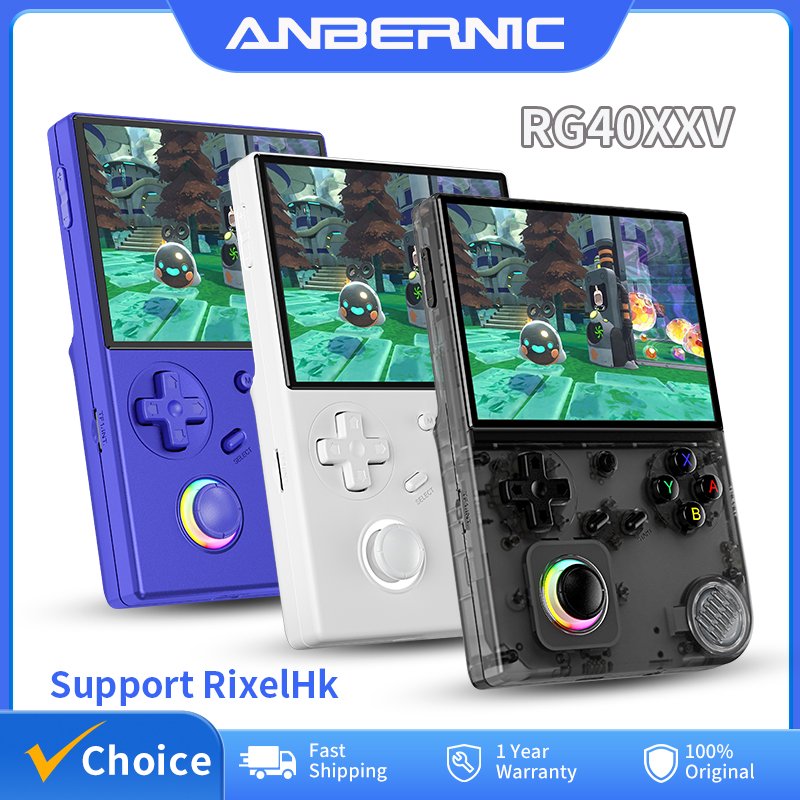 Gaming Console Sale - ANBERNIC RG40XXV 레트로 핸드 헬드 게임