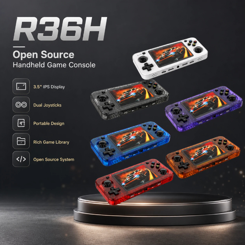 Gaming Console Years - 휴대용 게임 콘솔 R36h 3.5인치 Ips