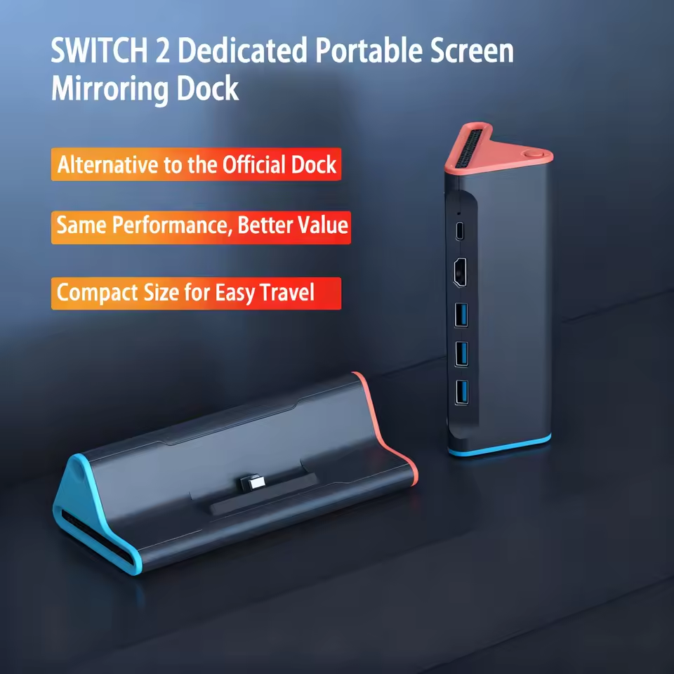 Gaming Console Tv Stand - 스위치 2 TV 도킹 스테이션 게임