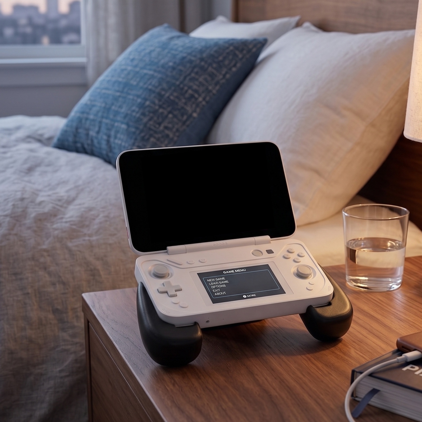 Gaming Console Handle - AYANEO Flip용 인체공학적 게임 콘솔 그립,