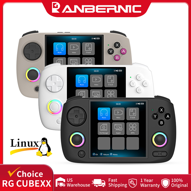 Gaming Console In Chinese - ANBERNIC RG CubeXX 휴대용 게임 콘솔