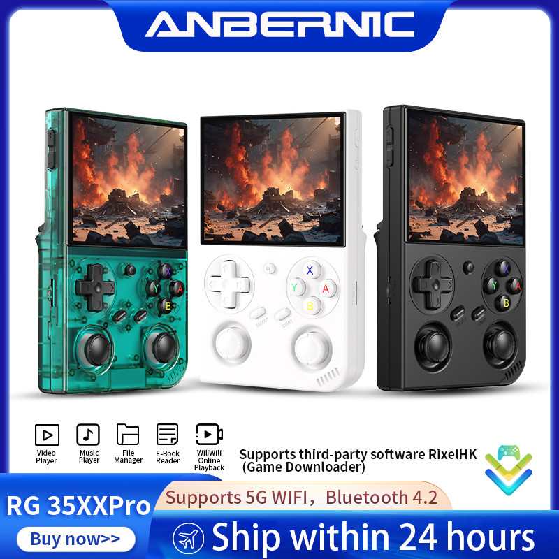 Gaming Console In Chinese - 안베르닉 RG 35XXPro 레트로 휴대용 게임