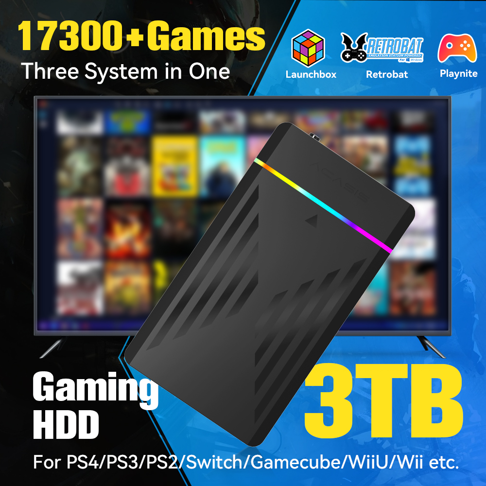 Gaming Console In Chinese - PS4/PS3/PS2/스위치/Wii용 17300개 이상의 AAA/3D/레트로 게임이 포함된