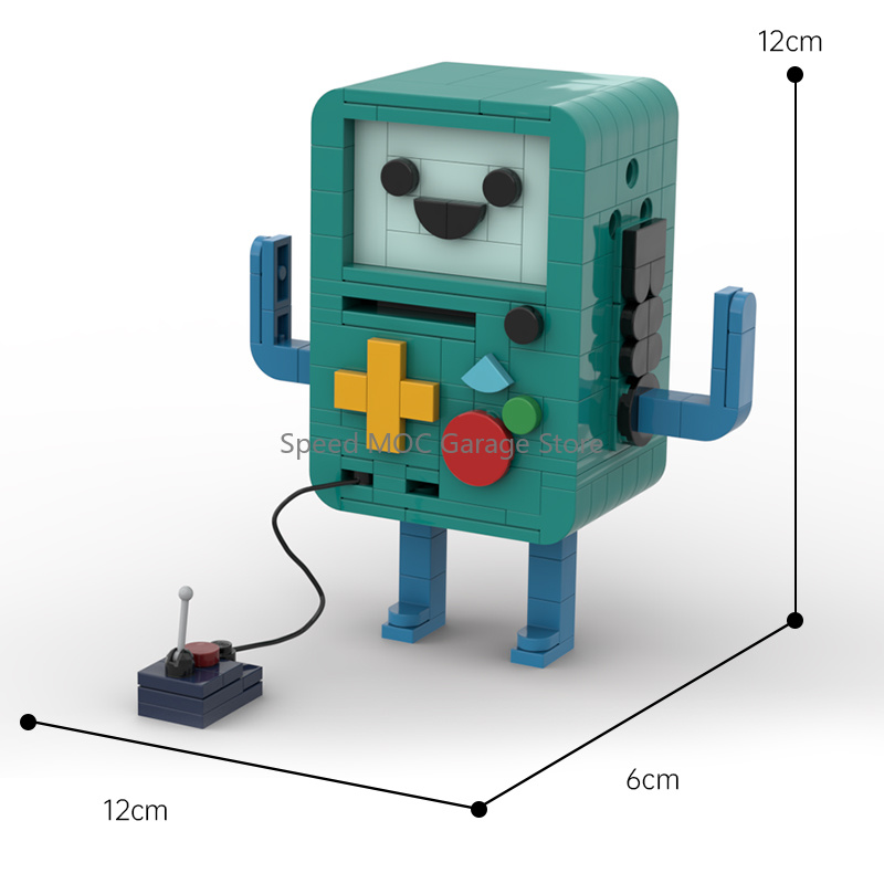 고정밀 귀여운 게임 로봇 조립 키트 만화 모험 휴대용  - Gaming Console Lego 리뷰 및 가격