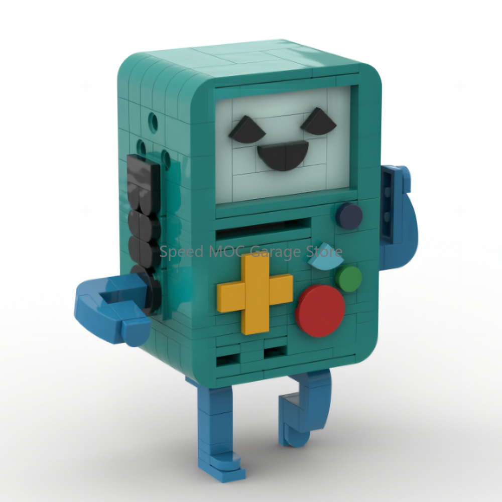 고정밀 귀여운 게임 로봇 조립 키트 만화 모험 휴대용  - Gaming Console Lego 리뷰 및 가격