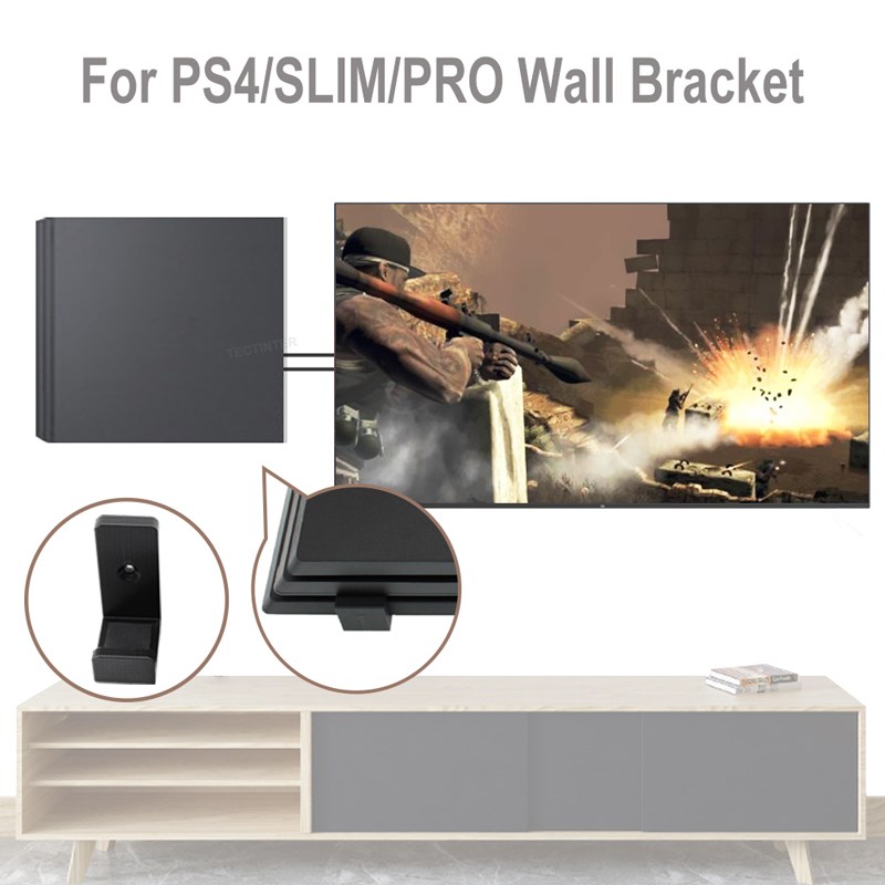 PS4 콘솔 브래킷 용 벽 마운트 홀더 PlayStat - Gaming Console Tv Stand 리뷰 및 가격