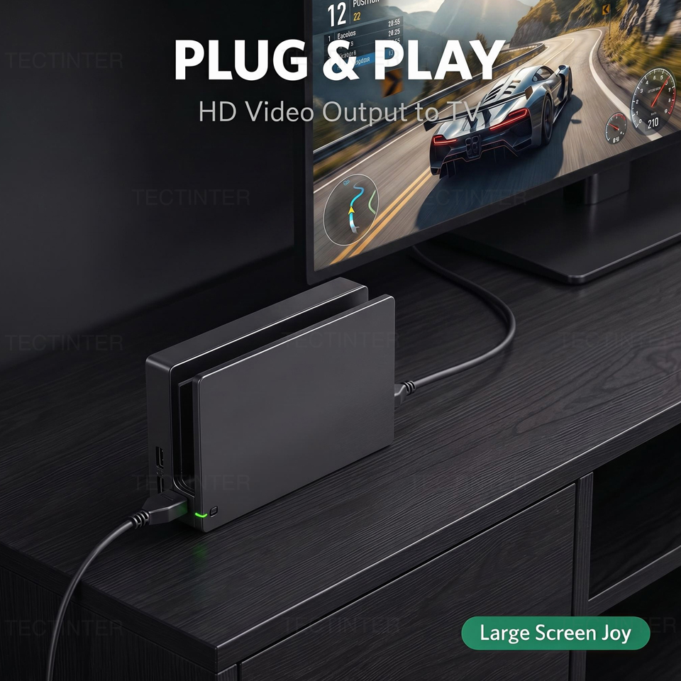 닌텐도 스위치 게임 콘솔용 2 in 1 충전 TV 도킹 - Gaming Console Tv Stand 리뷰 및 가격