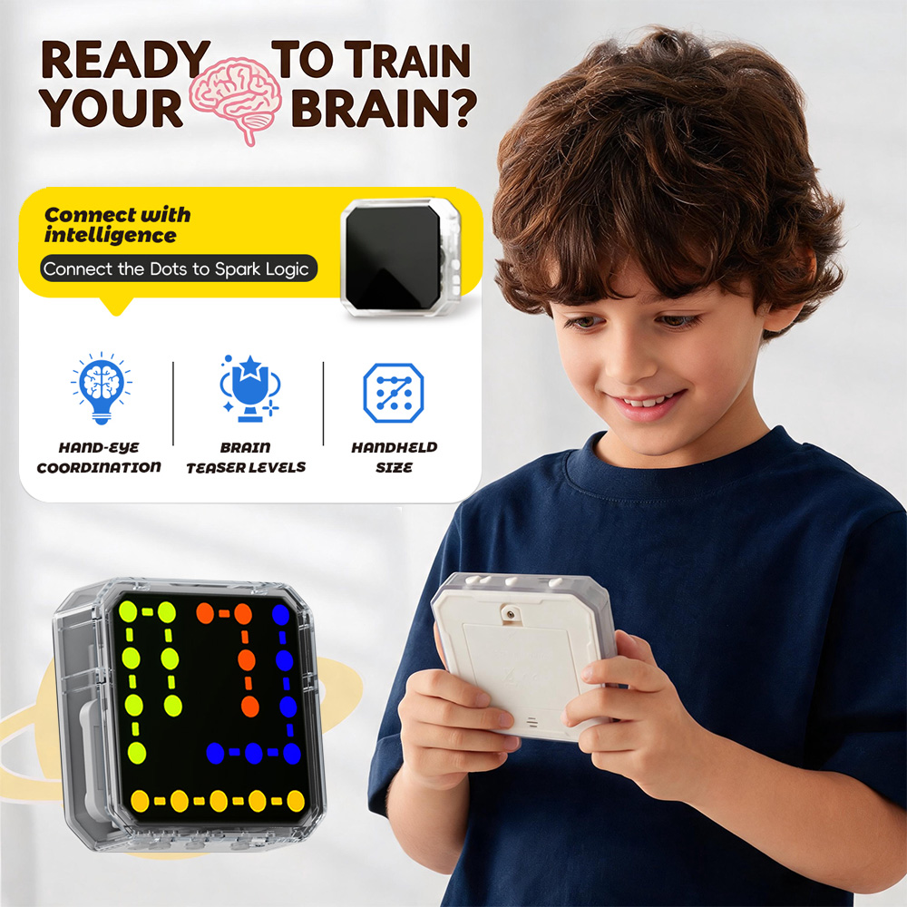 어린이를 위한 전자 휴대용 게임 콘솔, 연결형 논리 사 - Gaming Console Free 리뷰 및 가격