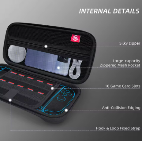 스위치 2 게임 콘솔용 휴대용 여행 가방, 하드 쉘 보 - Gaming Console Handle 리뷰 및 가격
