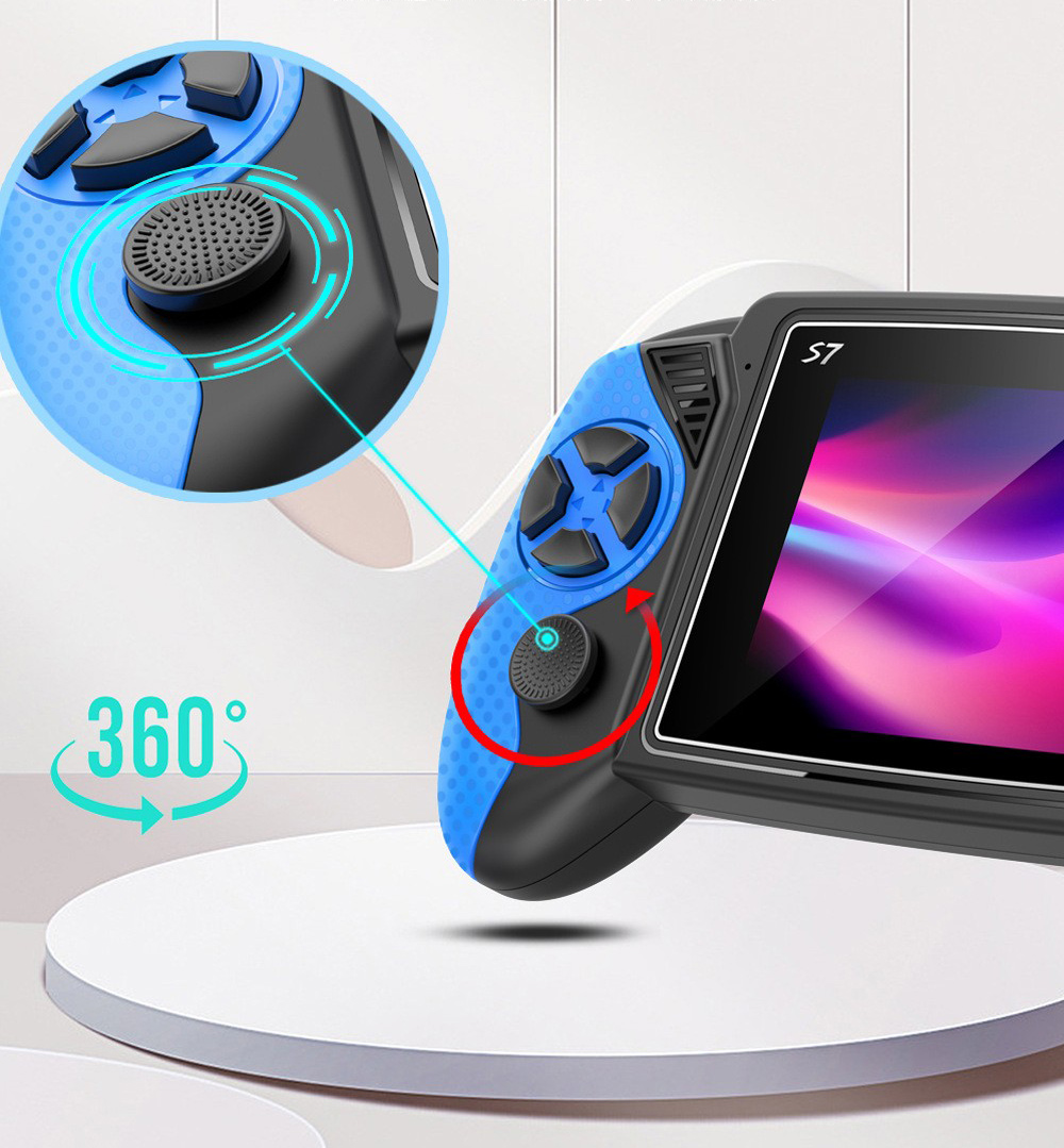 S7 레트로 휴대용 게임기 3.5인치 LCD 화면 62 - Gaming Console In Chinese 리뷰 및 가격