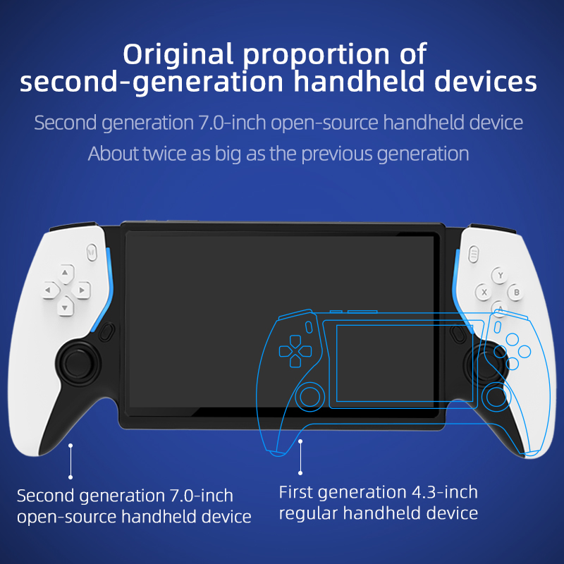 HC8000 레트로 게임용 휴대용 기기 - 7인치 화면 - Gaming Console In Chinese 리뷰 및 가격