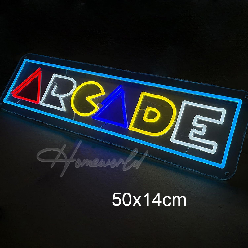 아케이드 네온 사인 LED 게임 룸 핸들 네온 조명 벽 - Gaming Console Handle 리뷰 및 가격