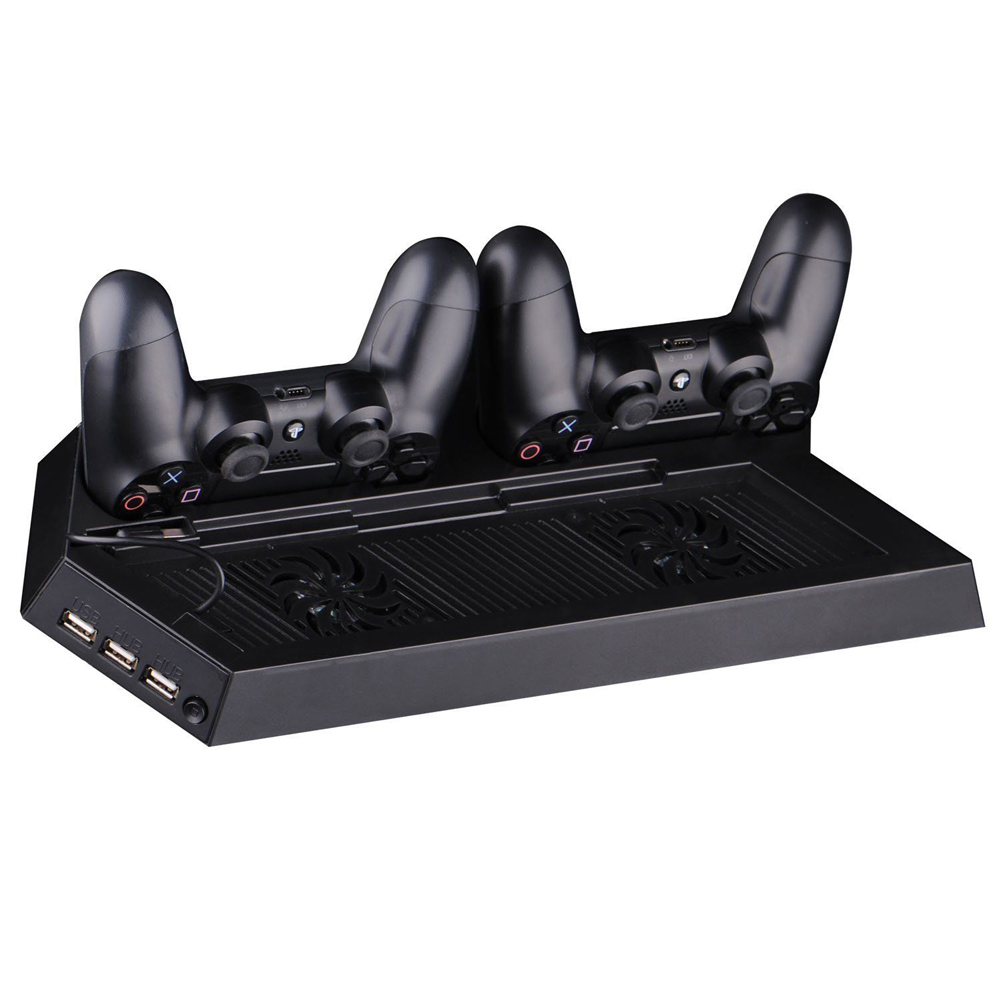 PS4 콘솔 컨트롤러용 수직 냉각 팬 스탠드 및 충전  - Gaming Console Tv Stand 리뷰 및 가격