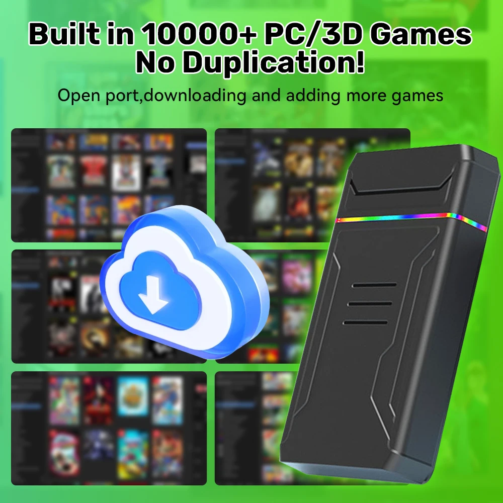 3TB 런치박스 휴대용 게임 HDD (10107개 게임 - Gaming Console In Chinese 리뷰 및 가격