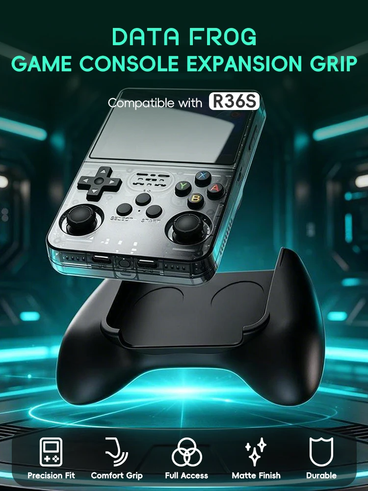 데이터 프로그 R36S 게임 그립 인체공학적 핸드헬드  - Gaming Console Handle 리뷰 및 가격
