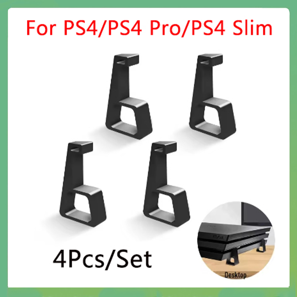 PS4 Slim Pro 피트 스탠드 용 1 세트 Pla - Gaming Console Tv Stand 리뷰 및 가격