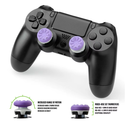 P5/P4 조이스틱 부스터 캡용 실리콘 엄지 그립 2개 - Gaming Console Ps5 리뷰 및 가격