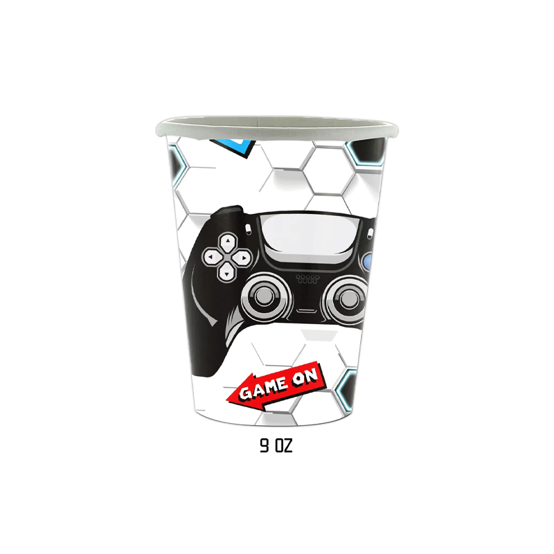 블랙 게임 콘솔 식기 어린이 생일 파티 일회용 식기 파 - Gaming Console Years 리뷰 및 가격