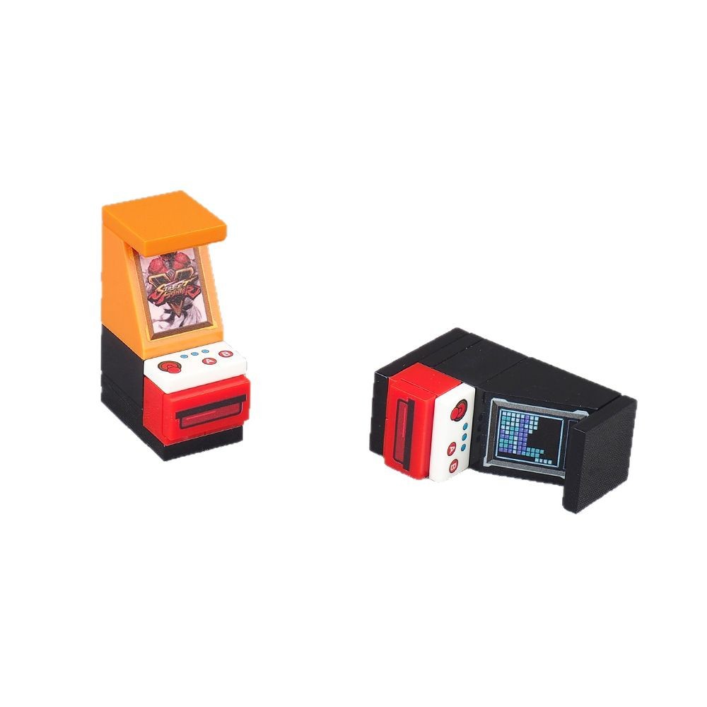 MOC 1PCS 미니 아케이드 게임 콘솔 빌딩 블록 세 - Gaming Console Lego 리뷰 및 가격