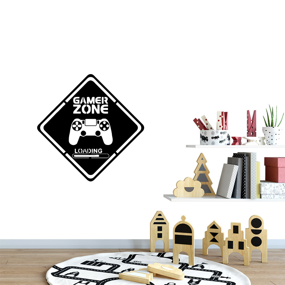1pc 게이머 벽 아트 데칼 어린이 방 장식 게임 핸들 - Gaming Console Handle 리뷰 및 가격