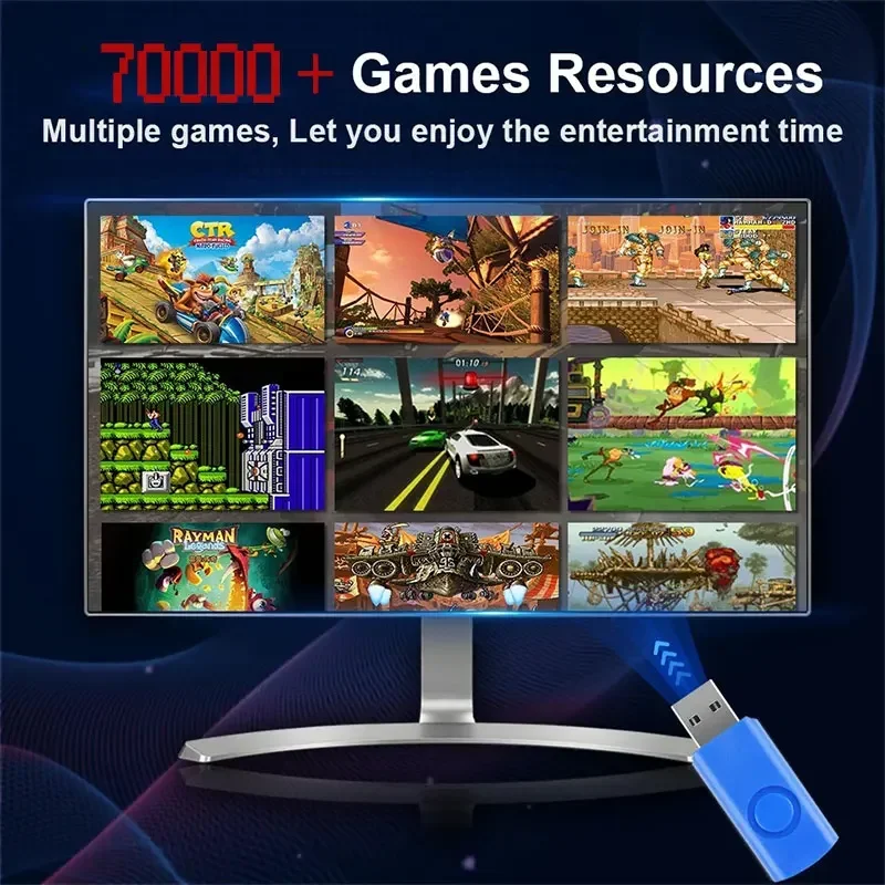 레트로 게임 콘솔 70000+ 게임 2TB T8 Wii - Gaming Console In Chinese 리뷰 및 가격