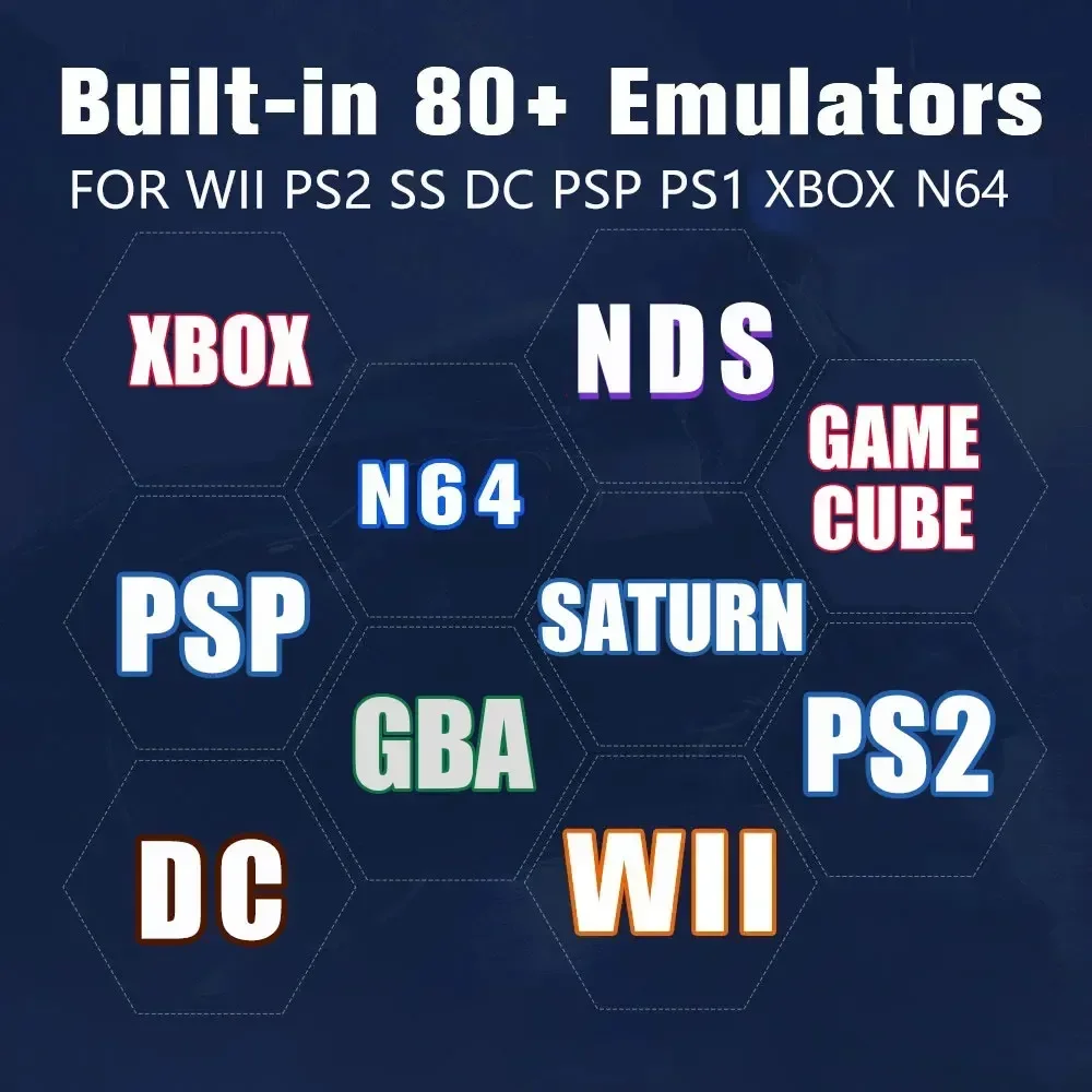 레트로 게임 콘솔 70000+ 게임 2TB T8 Wii - Gaming Console In Chinese 리뷰 및 가격