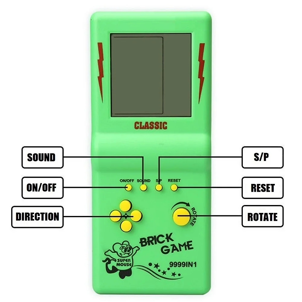 향수를 불러일으키는 3.5인치 테트리스 휴대용 게임 콘 - Gaming Console Years 리뷰 및 가격